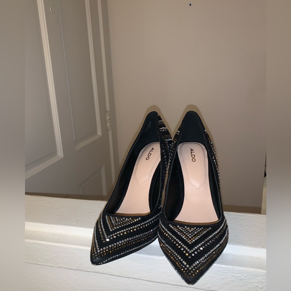 Also black heels